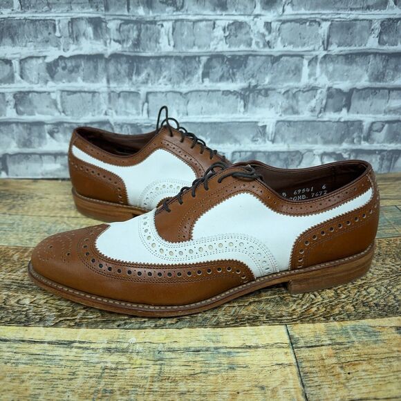 Allen Edmonds Brown White XXV 1992 Olympics Barcelona Shoes...